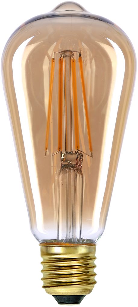 Italux Dimm Amber żarówka LED 1x6 W 2200 K E27 757-ST64-3DM-AMB