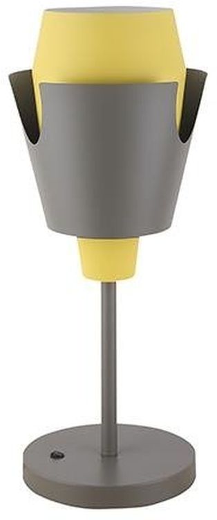 Ledea Falun lampa stołowa 1x40W żółty/szary 50501150