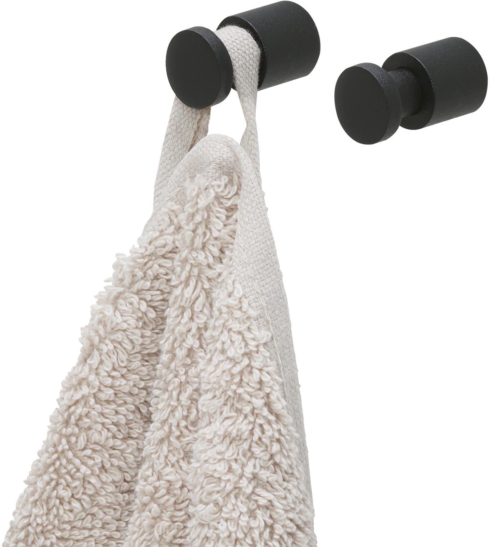 Tiger Pico wieszak na ręcznik 2 szt haczyk czarny mat 800718