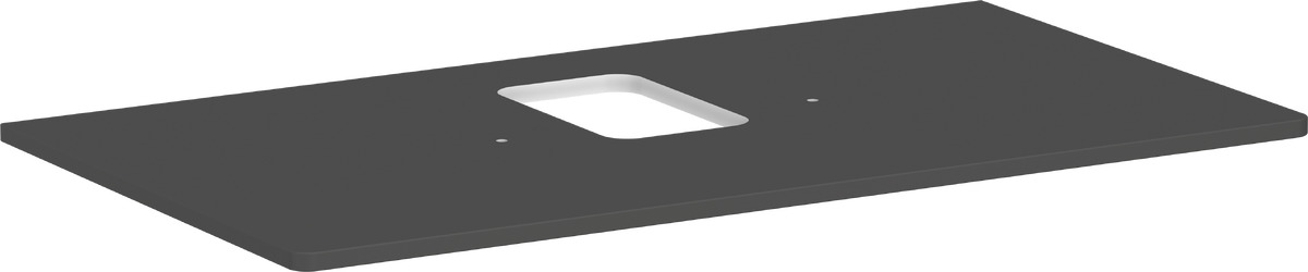 Hansgrohe Xelu Q blat naszafkowy 98x55 cm szary 54121910