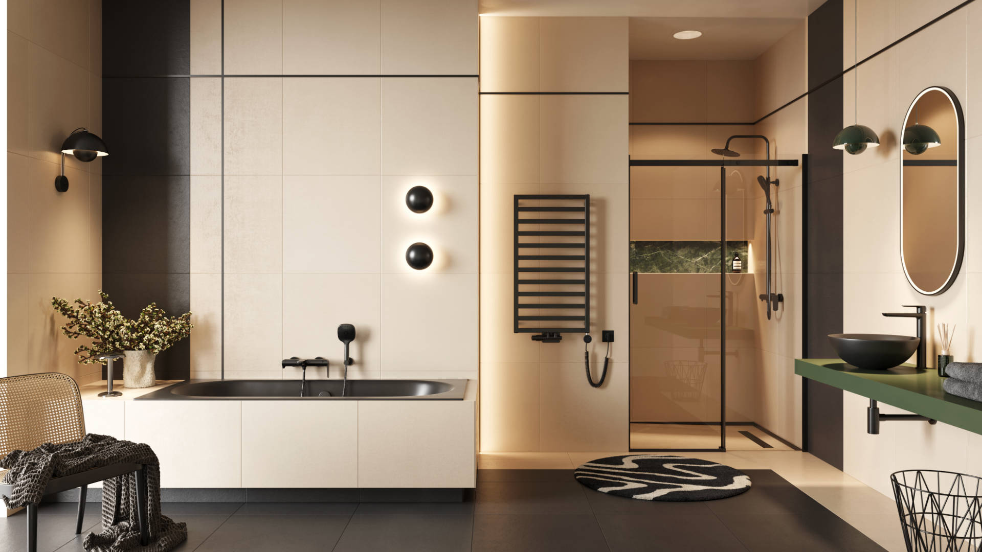 Excellent Stilio odpływ prysznicowy 60 cm grafit szczotkowany INEX.1515.600.P.AB