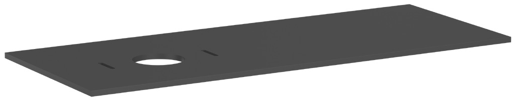 Hansgrohe Xilesa E blat naszafkowy 137,5x55 cm szary 54278760