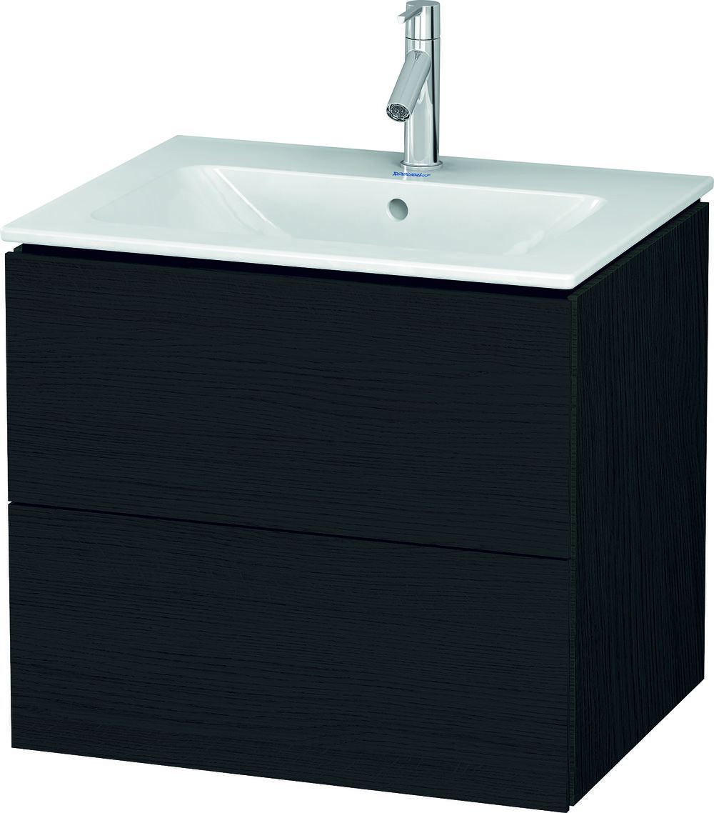Duravit L-Cube szafka 60 cm podumywalkowa dąb czarny LC624001616