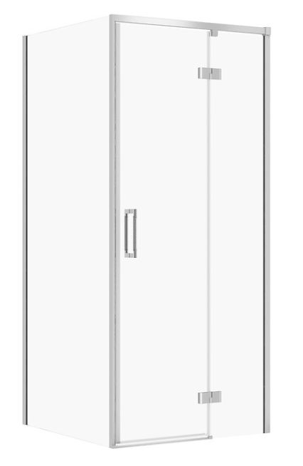 Cersanit Larga kabina prysznicowa 90x90 cm kwadratowa chrom połysk/szkło przezroczyste S601-216