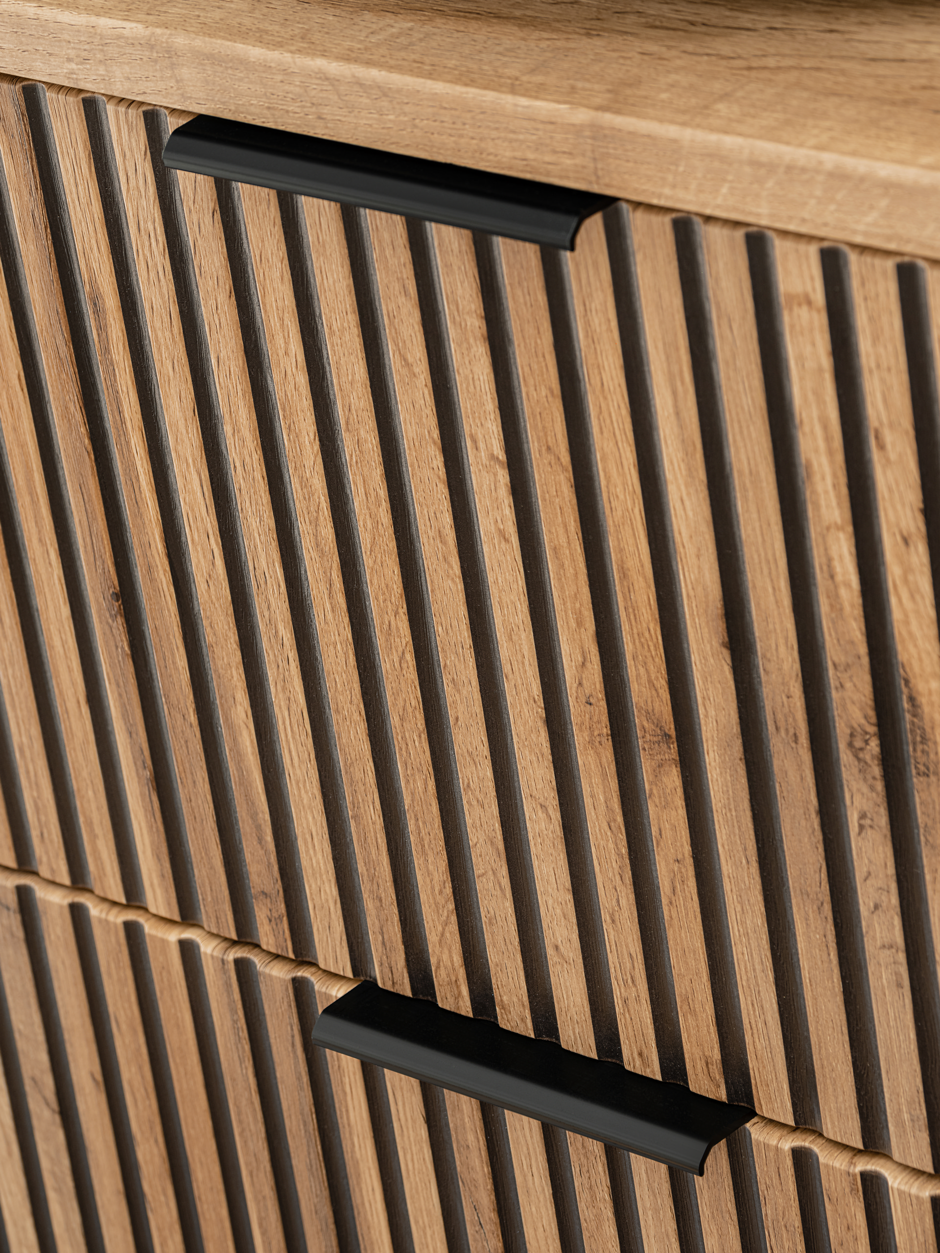 Comad Xilo szafka 100x46 cm podumywalkowa wisząca czarny/dąb XILOBLACKWOTAN82-100-D-2S - Wysyłka w 24h