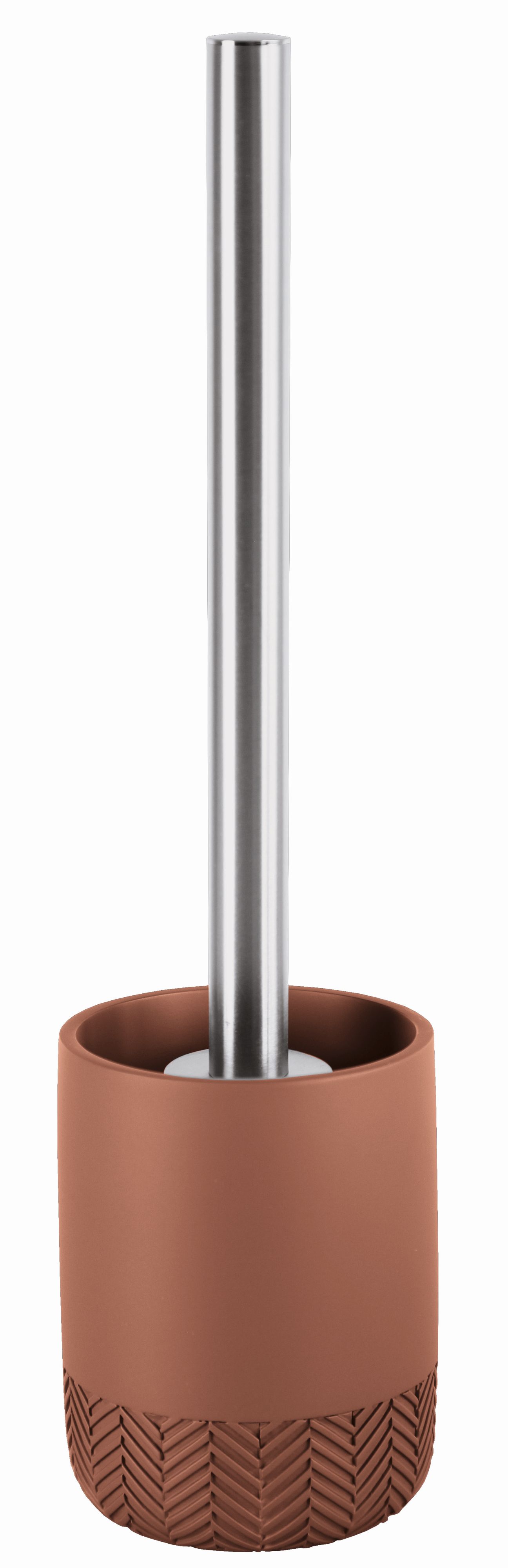 Kleine Wolke Herringbone szczotka toaletowa stojąca ceglasta 8090392856 - Wysyłka w 24h