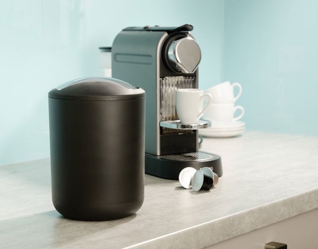 Wenko Brasil kosz na śmieci 2 l czarny 21211100 - Wysyłka w 24h