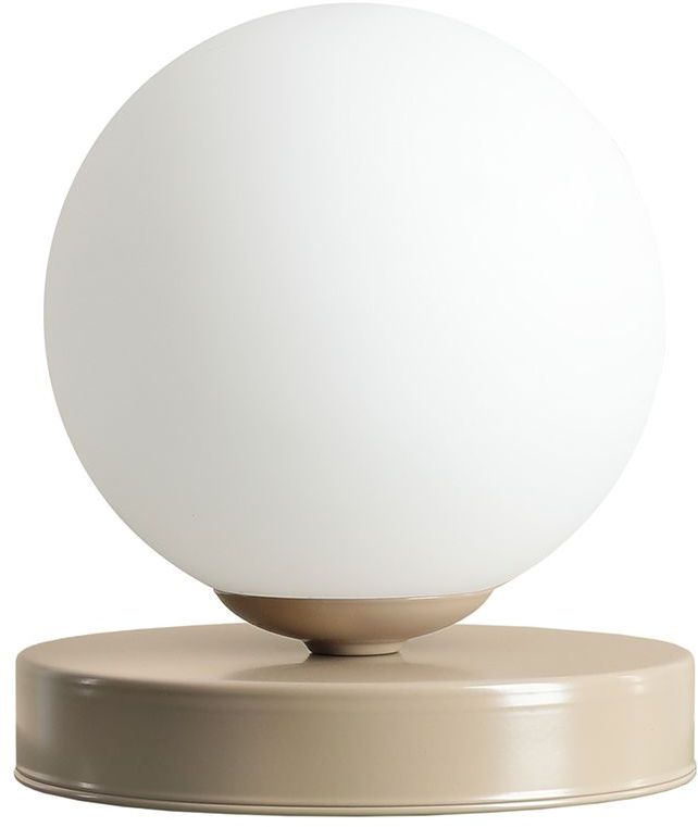 Aldex Ball lampa stołowa 1x10 W beżowa 1076B17_S