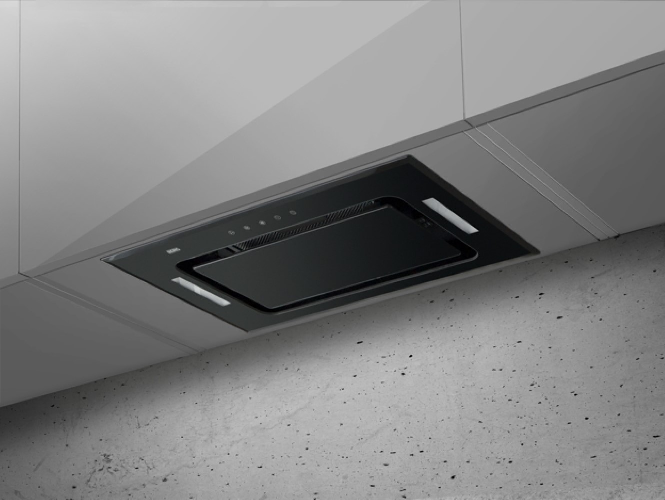 Berg Maestro okap kuchenny 52 cm podszafkowy czarny MAEOPPODBK6025