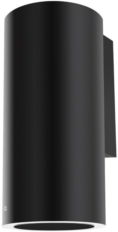Ciarko Design Tubus okap kuchenny 38 cm ścienny czarny CDP3801C