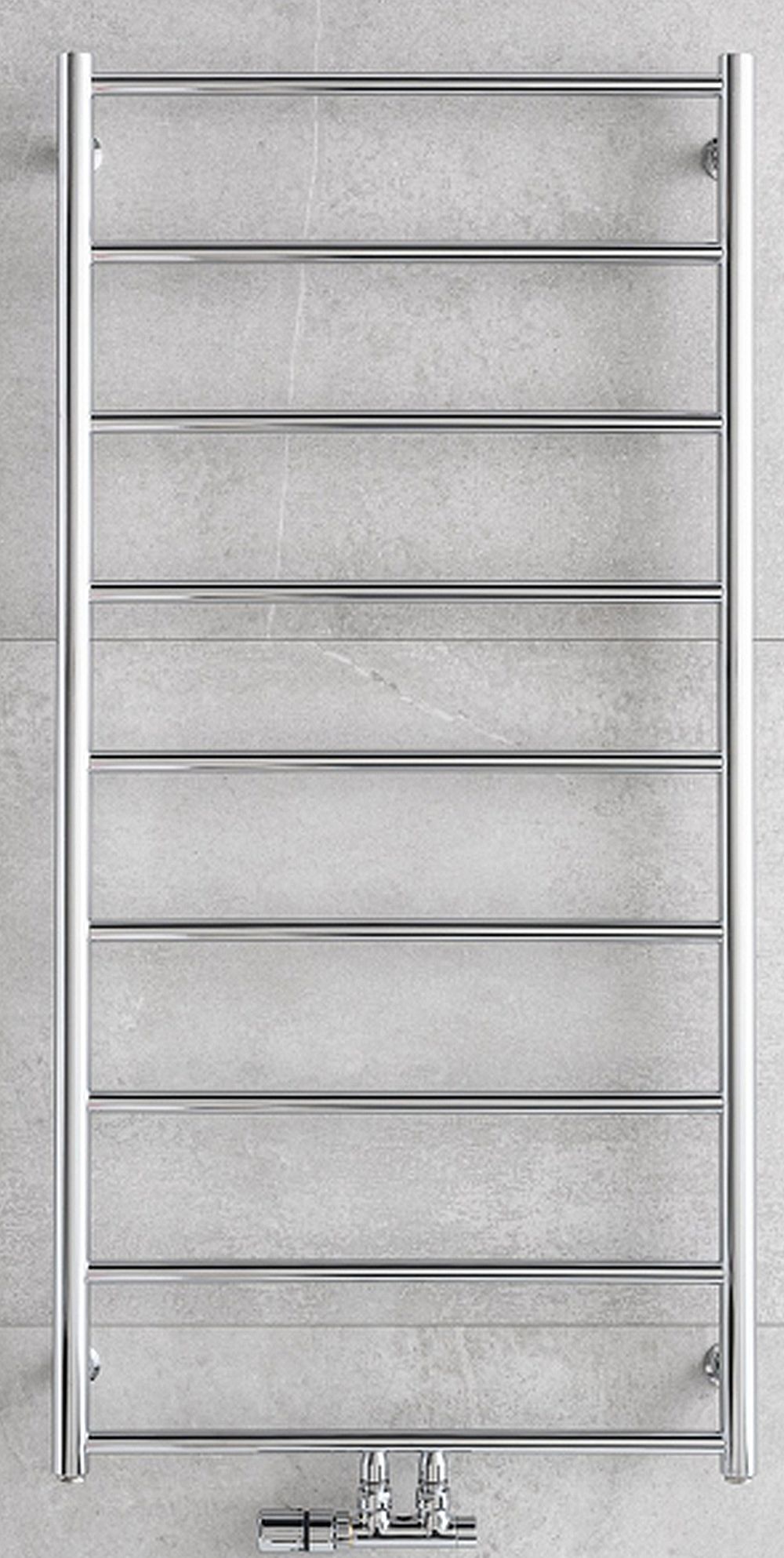 P.M.H. Naas grzejnik łazienkowy drabinkowy 77,5x60 cm czarny mat NS2BL-M