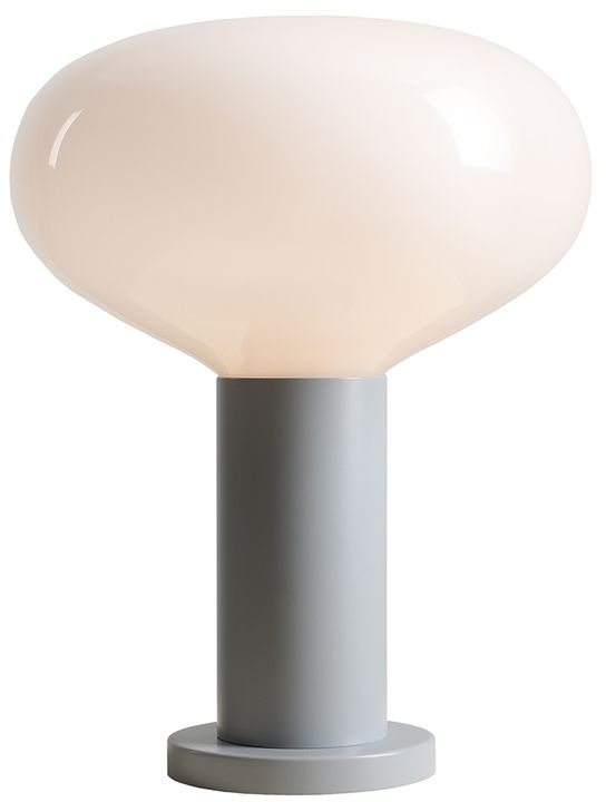 Aldex Flo M lampa stołowa 1x10 W szara 7000B22_M