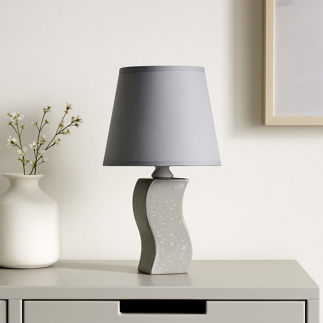 Rabalux Dayami lampa stołowa 1x40 W szara 74073