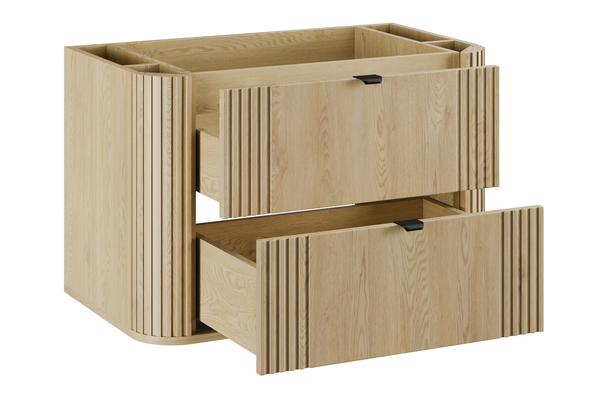 Comad Ovalia Cremona szafka 80x45,8x52 cm podumywalkowa wisząca dąb OVALIA CREMONA 82-80-46-2S