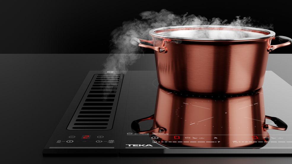 Teka Maestro okap kuchenny 11 cm blatowy VarioPro FIH 16760 TOS BK czarny 113160000 - Wysyłka w 24h