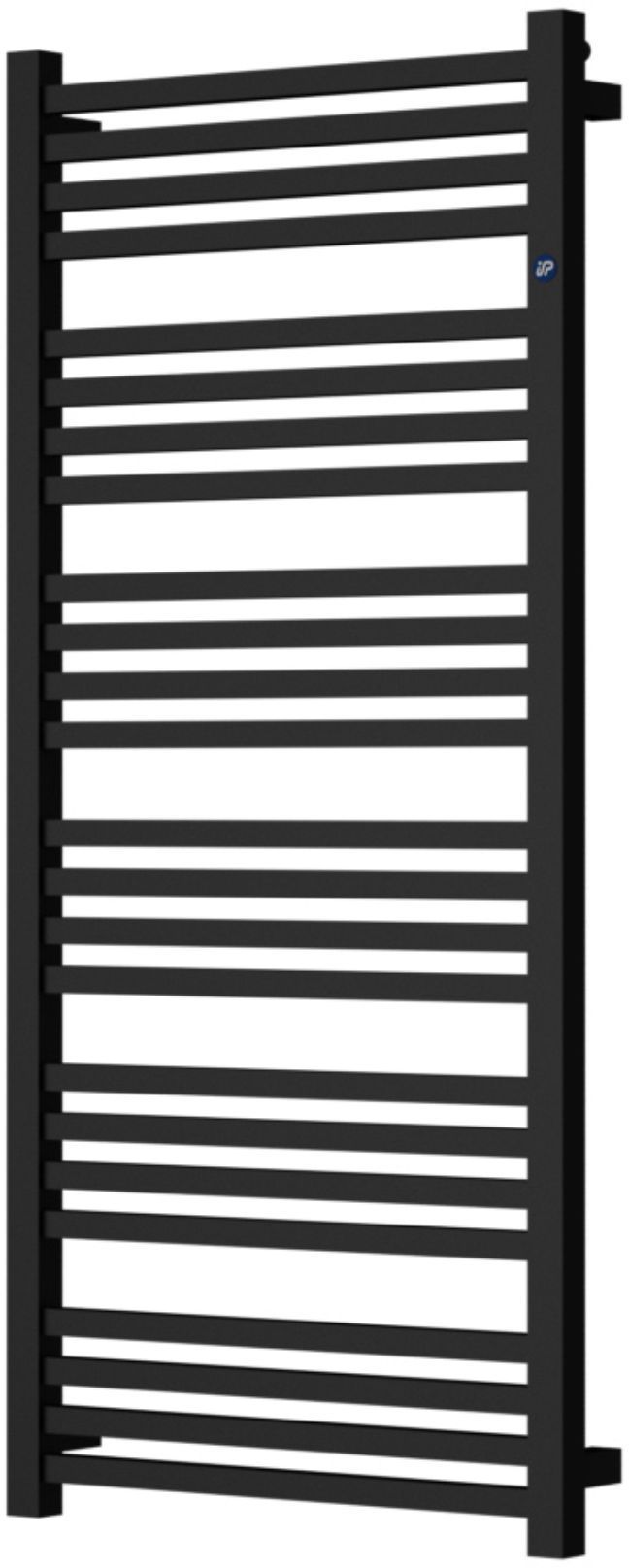 Instal Projekt Stick grzejnik łazienkowy drabinkowy 110x50 cm czarny struktura STI-50/110C75
