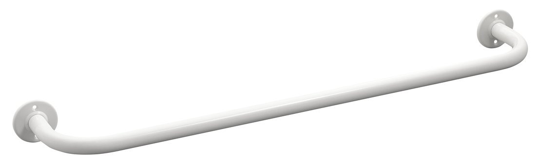 Aqualine White Line wieszak na ręcznik 60 cm biały 8011