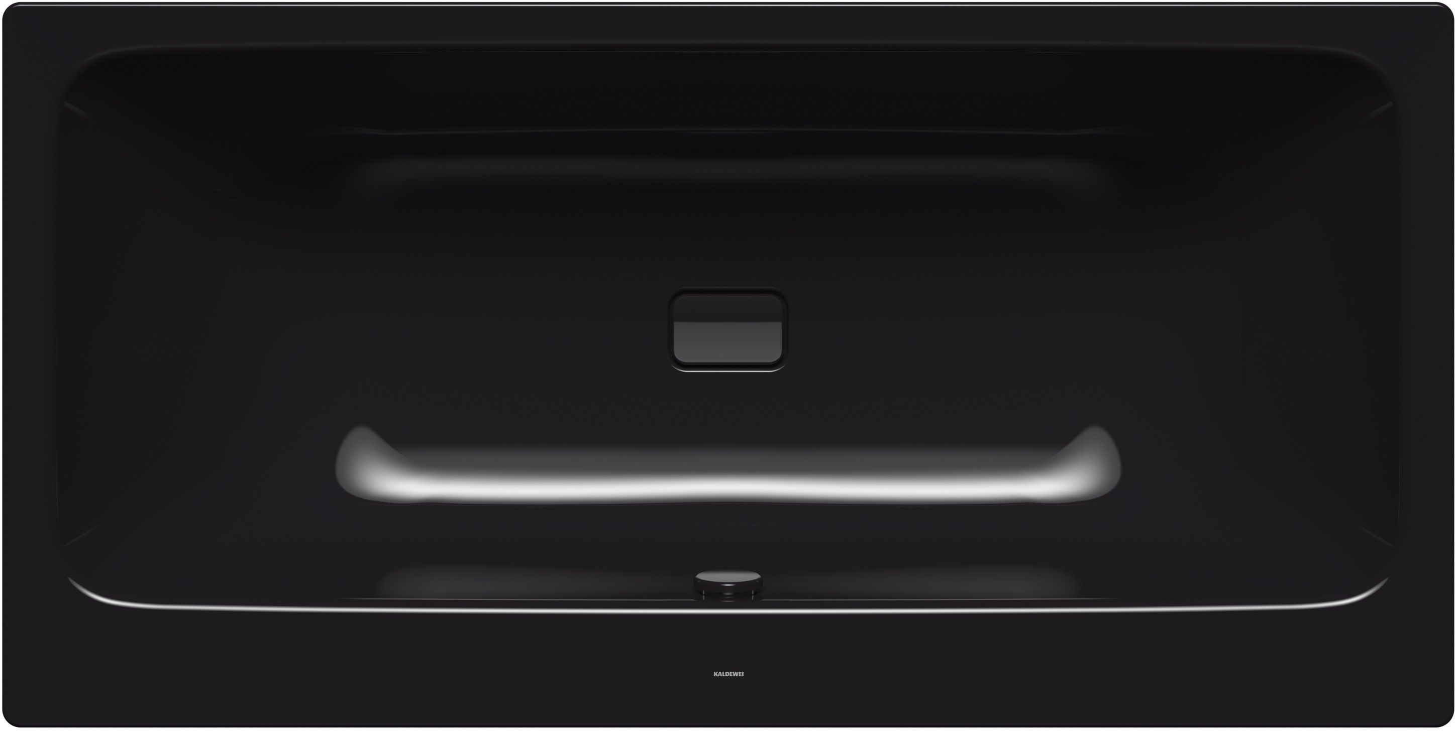 Kaldewei Asymmetric Duo wanna prostokątna 170x80 cm model 740 czarna 274000013701