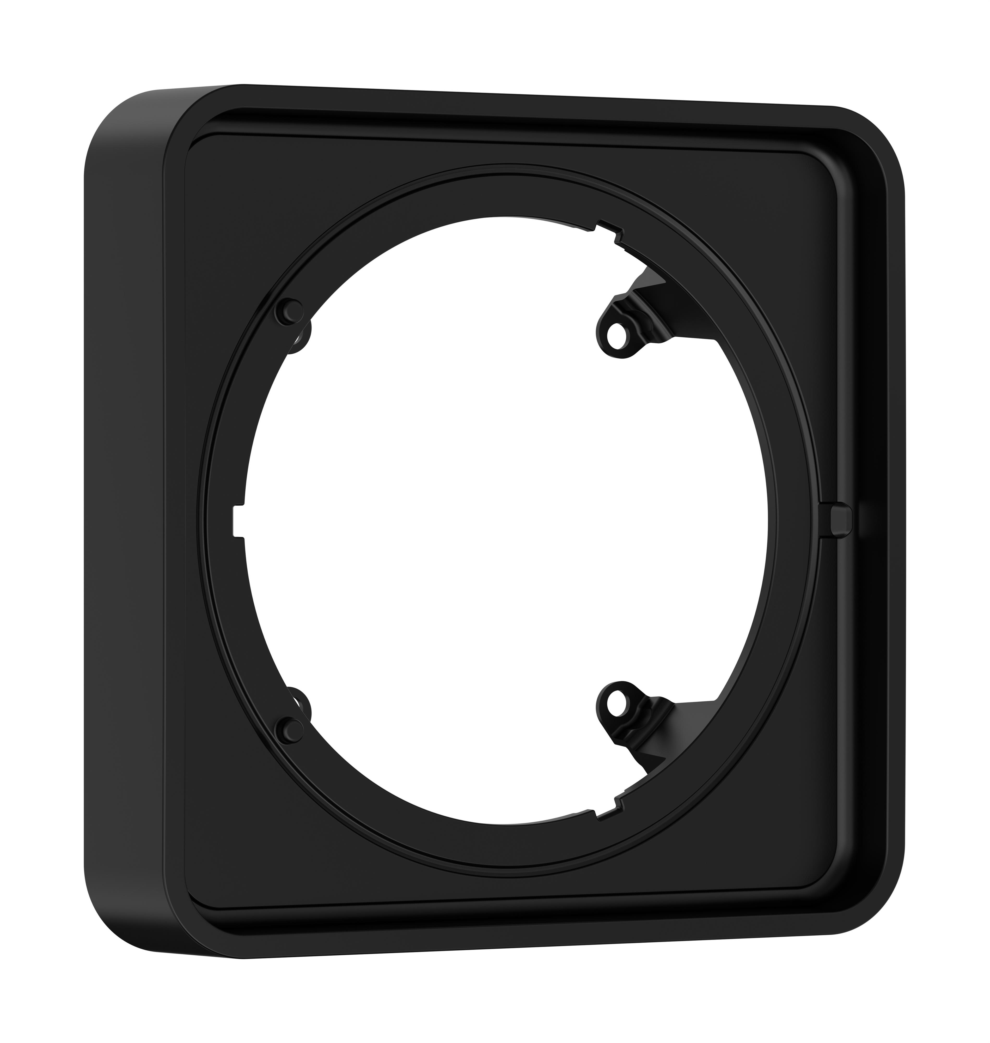 Hansgrohe ShowerSelect Comfort Q rozeta przedłużająca czarny mat 13618670