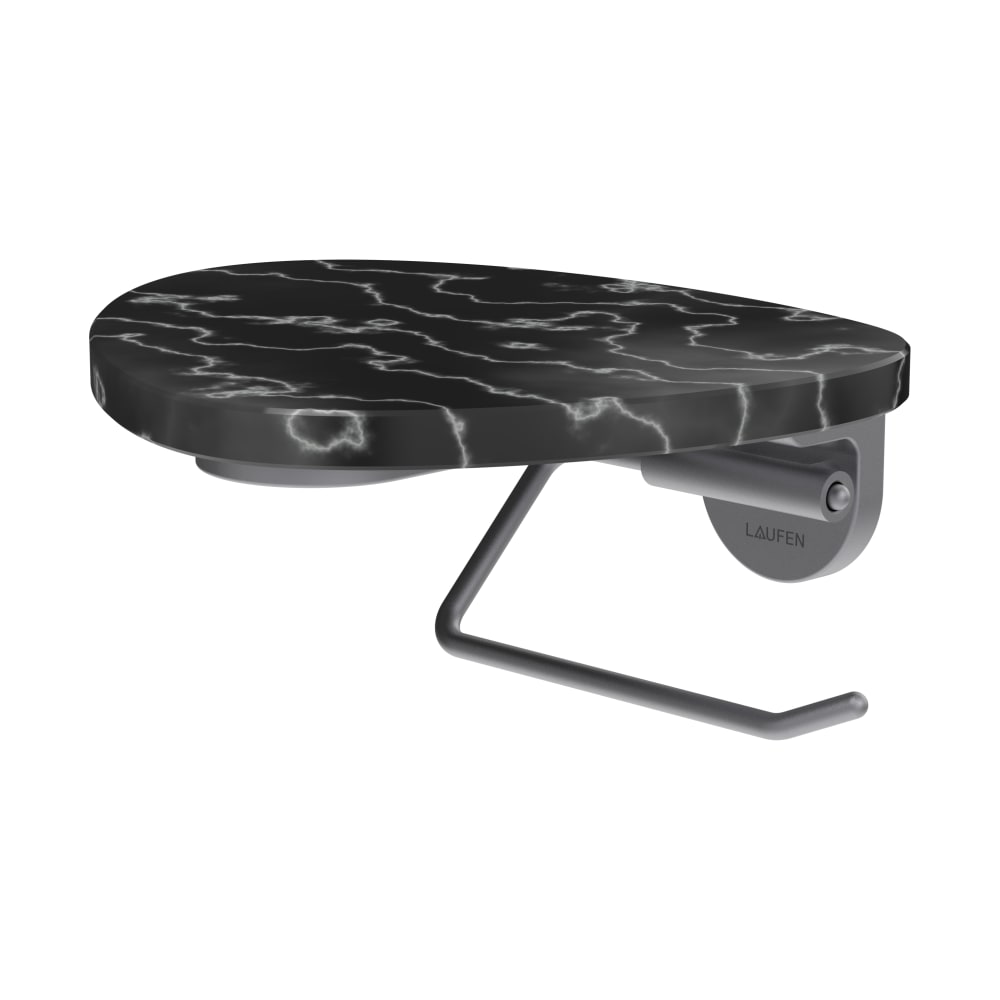 Laufen Ada uchwyt na papier toaletowy stal-czarny HF506791506060