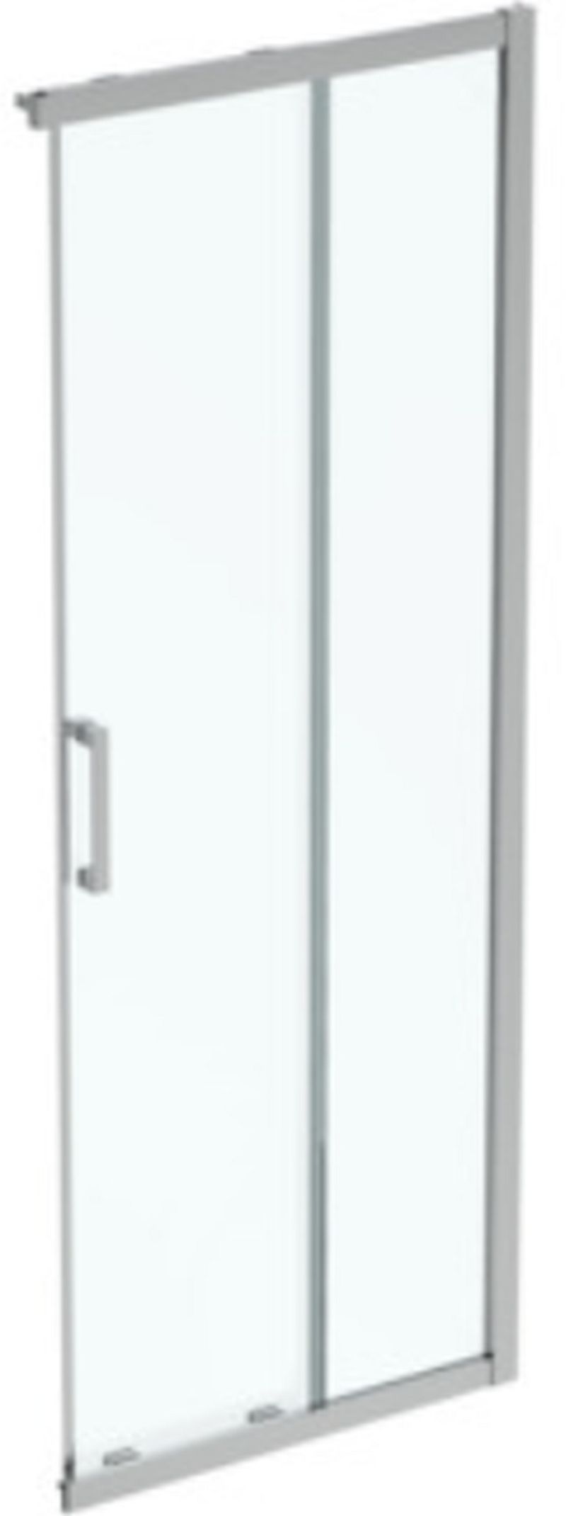 Ideal Standard Connect 2 drzwi prysznicowe 77 cm rozsuwane srebrny szczotkowany/szkło przezroczyste K9259EO