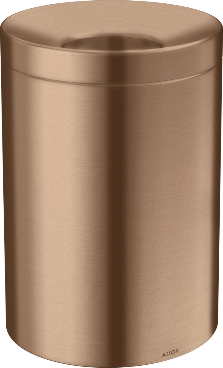 Axor Universal Circular kosz na śmieci 5 l czerwone złoto szczotkowane 42872310