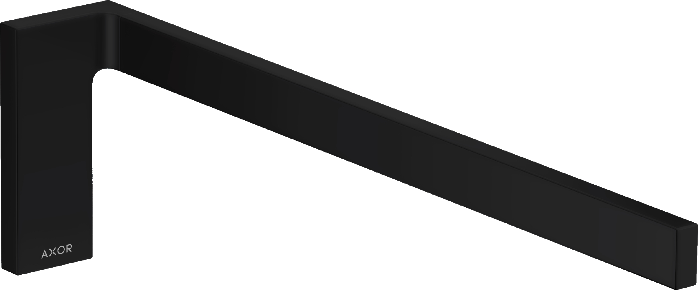Axor Universal Rectangular Wieszak na ręcznik czarny mat 42626670