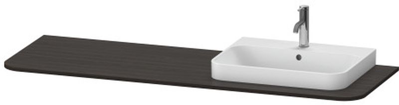 Duravit Happy D.2 konsola podumywalkowa 160x55 cm orzech HP031HR6969