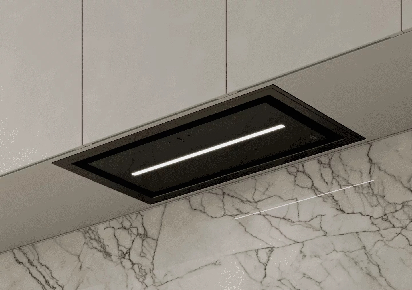 Ciarko Design Uno okap kuchenny 55 cm podszafkowy czarny CDZ5504C - Wysyłka w 24h