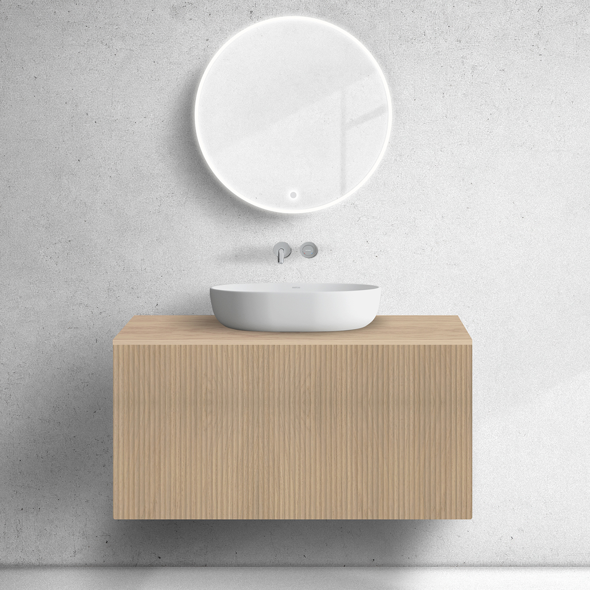 Oltens Lun szafka podumywalkowa 100 cm dąb 60029060 - Wysyłka w 24h