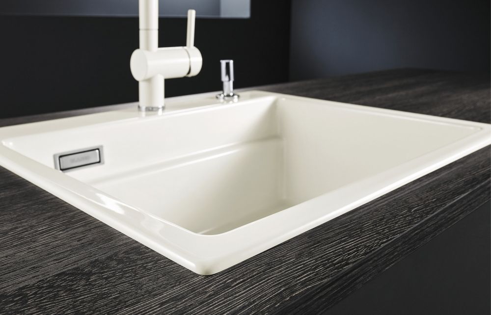 Blanco Etagon 6 zlewozmywak ceramiczny 58,4x51 cm PuraPlus biały połysk 525156