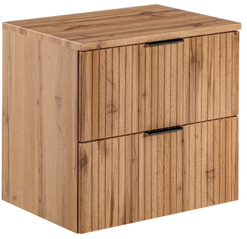 Zestaw Comad Adel Oak szafka 60 cm podumywalkowa wisząca z blatem dąb SET -ADO B 60 CM - Wysyłka w 24h