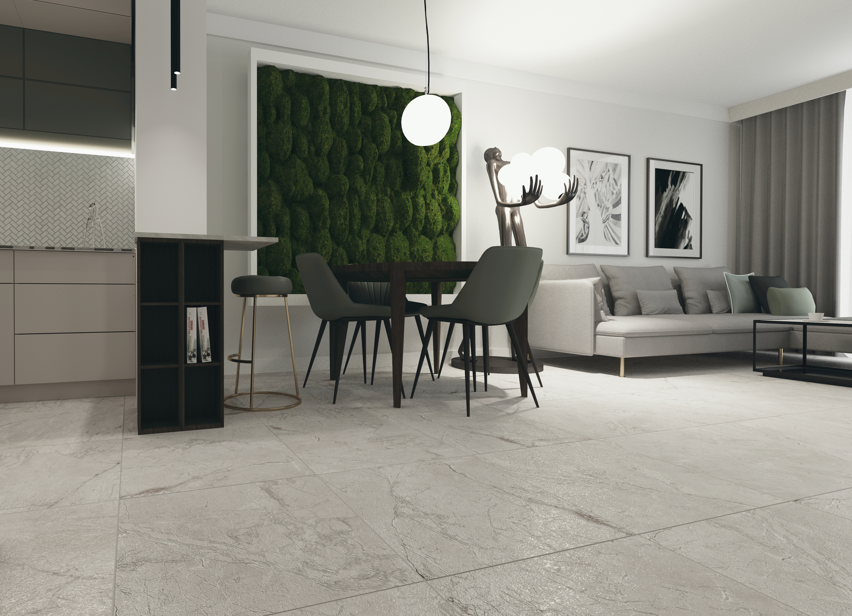 Egen Zorani Bianco płytka ścienno-podłogowa 60x60 cm