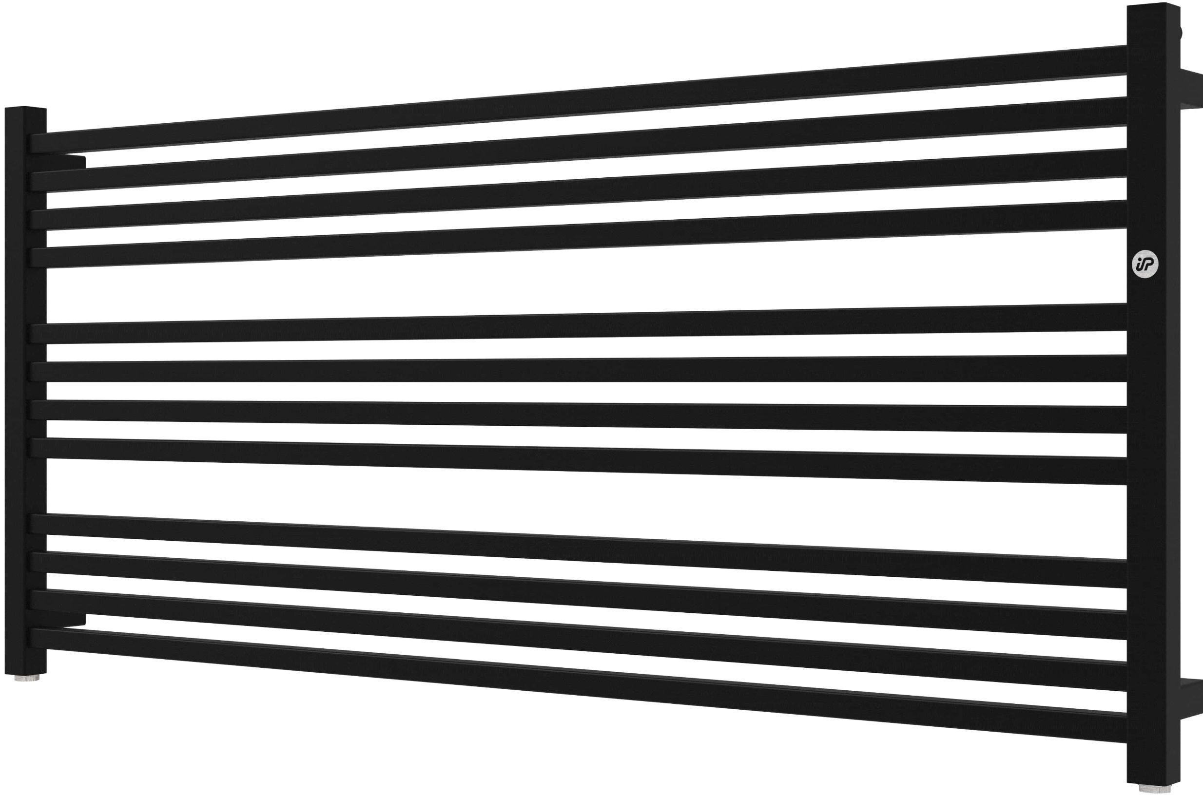 Instal Projekt Stick Level grzejnik łazienkowy drabinkowy 55,5x120 cm czarny STIL-120/60ZNC31