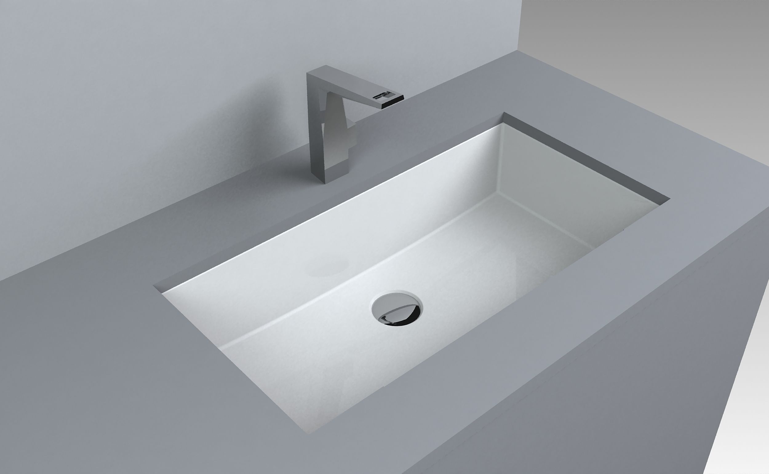 Miraggio Bogota umywalka 60,5x30 cm podblatowa prostokątna biały połysk 0000493 - Wysyłka w 24h