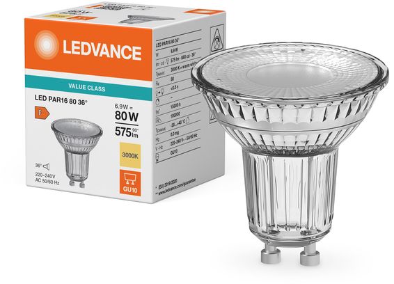 Ledvance żarówka LED 1x6,9 W 3000 K GU10 LEDPAR1680366