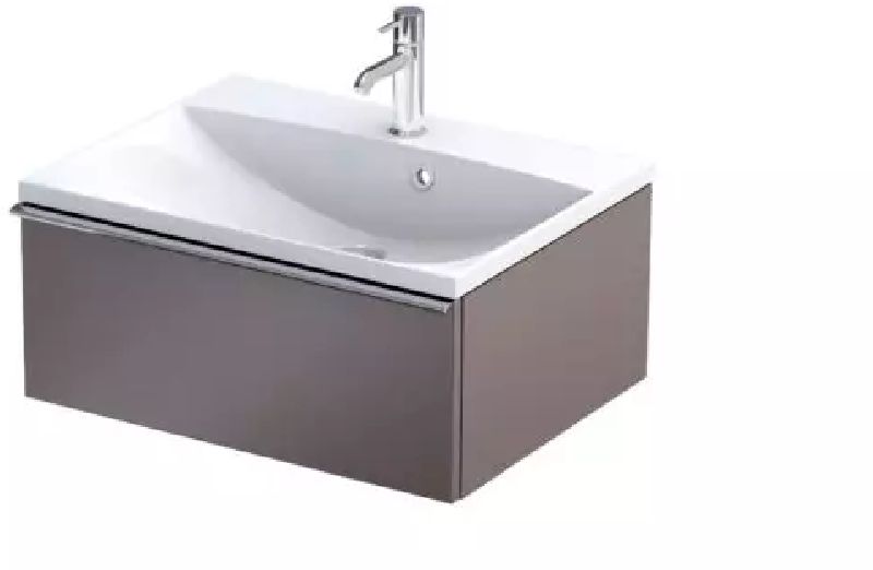 Oristo Etna szafka 60 cm podumywalkowa wisząca brązowy mat OR52-SD1S-60-21