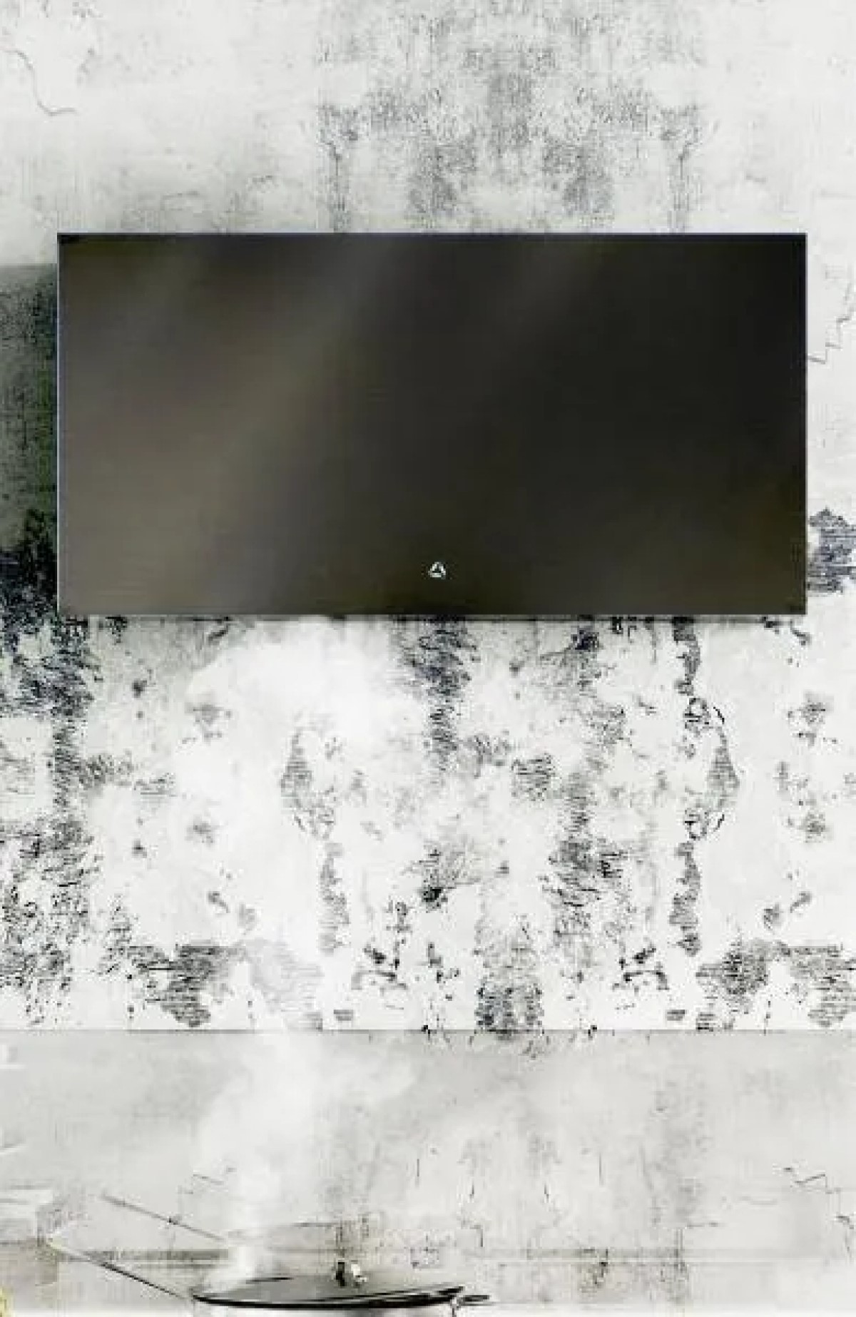 Ciarko Design Minimal okap kuchenny 90 cm ścienny czarny CDP904C