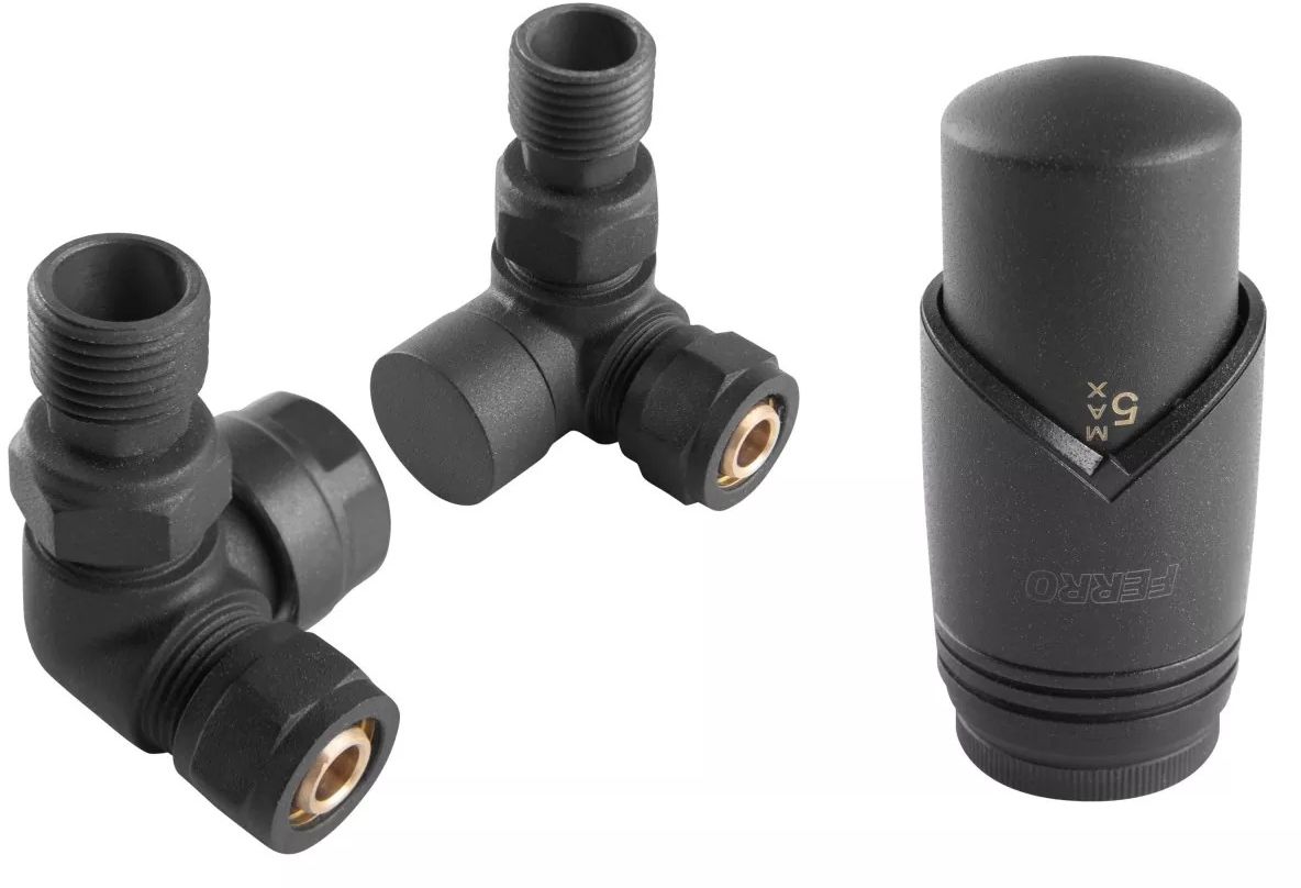 Ferro zestaw termostatyczny antracyt ZTO30AT