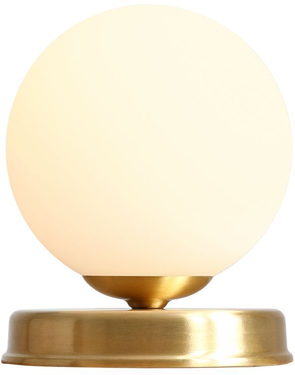 Aldex Ball lampa stołowa 1x10 W złota 1076B40_S