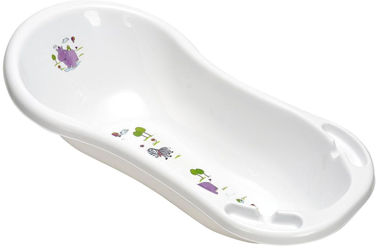 Keeeper Wiktoria wanienka dziecięca 100 cm Hippo biała 18437100012NN - Wysyłka w 24h