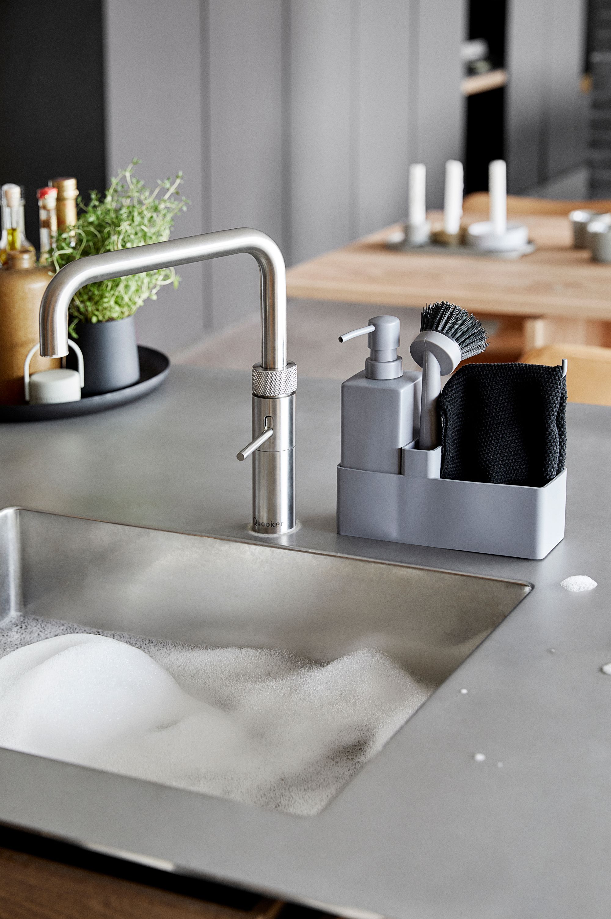 Zone Denmark Singles organizer na blat szary 15241