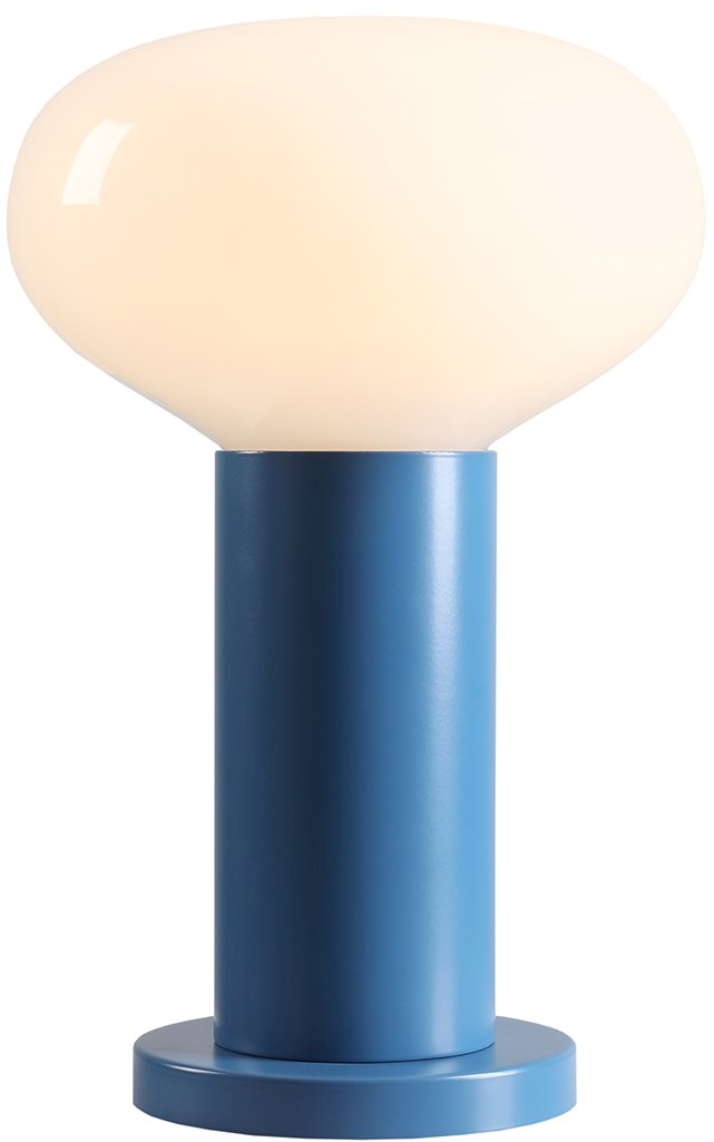 Aldex Flo S lampa stołowa 1x10 W niebieska 7000B31_S