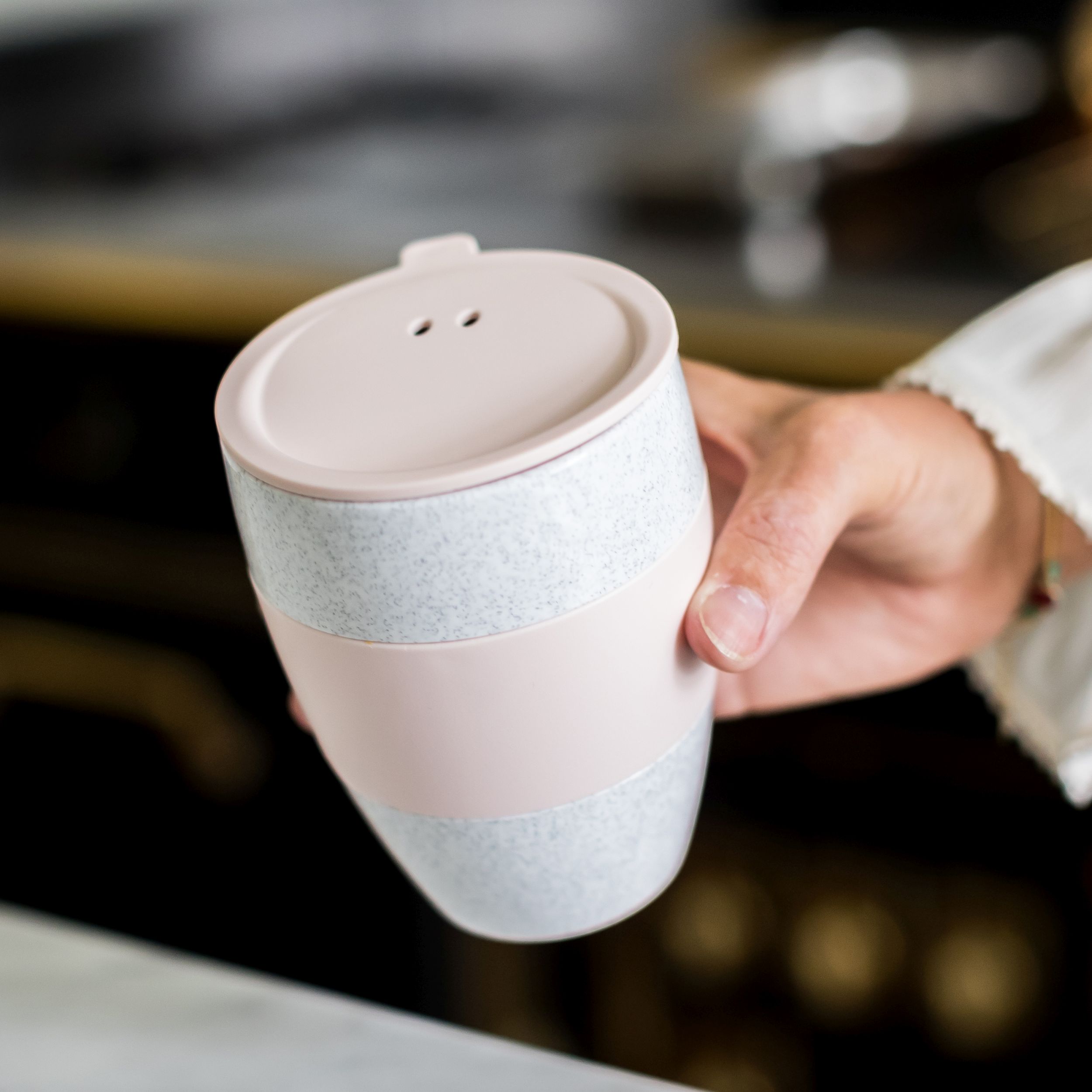 Koziol Aroma To Go 2.0 kubek termiczny 400 ml różowy 3589669 - Wysyłka w 24h