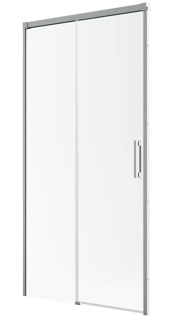 Radaway Idea Brushed Nickel DWJ drzwi prysznicowe 150 cm rozsuwane nikiel szczotkowany/szkło przezroczyste 387019-91-01L
