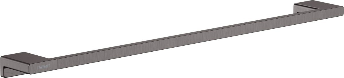 Hansgrohe AddStoris wieszak na ręcznik 64,8 cm drążek czarny chrom szczotkowany 41747340