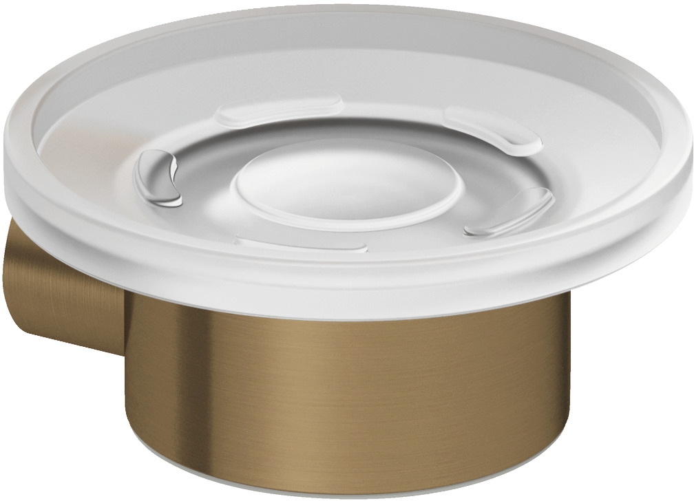 Kludi Vela R mydelniczka ścienna brązowy szczotkowany 58985N1