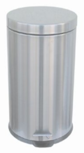 Merida Klasik kosz na śmieci 20 l pedałowy chrom mat KIM411