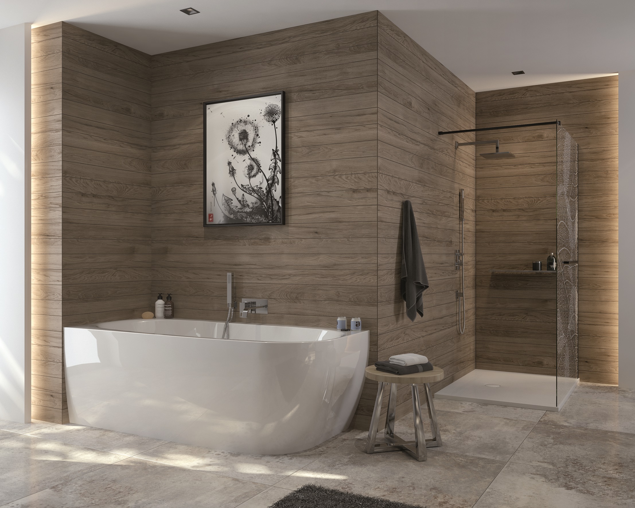 Sanplast Luxo wanna z obudową 160x75 cm lewa biała 610-370-1020-01-000