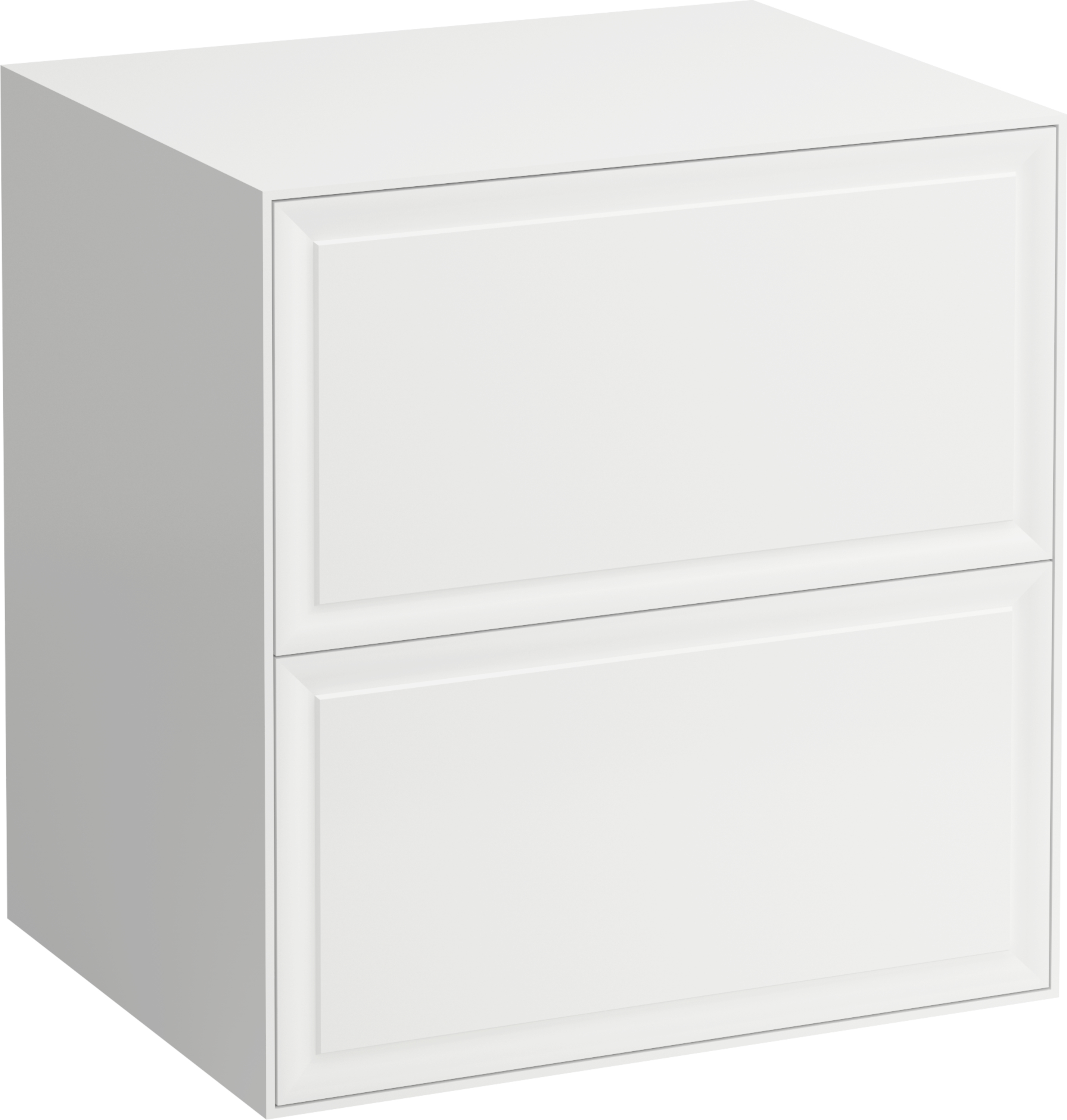 Laufen The New Classic szafka 60 cm podumywalkowa wisząca z blatem biały połysk H4060060856311